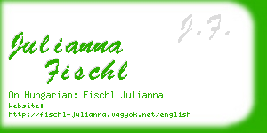 julianna fischl business card